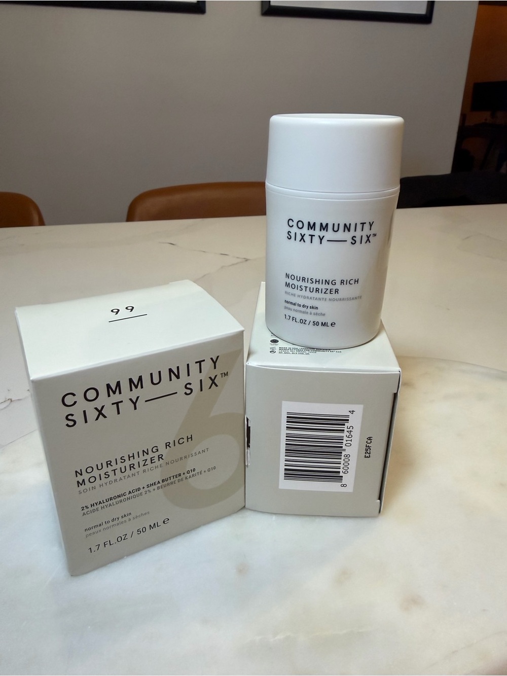 Community Sixty-Six Nourishing Rich Moisturizer — Lot of 2